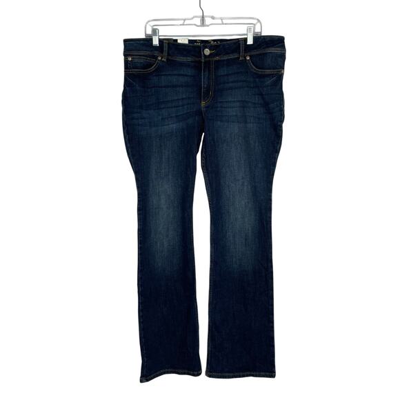 Wrangler Retro Sadie Low-Rise Boot Cut women's 17/18 X 34 NWT - Picture 1 of 16